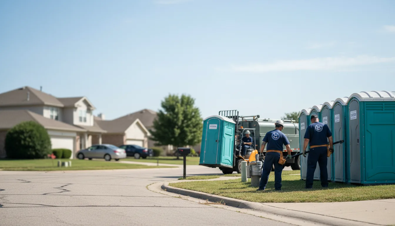 Porta Potty Rental in Bristow, OK near me